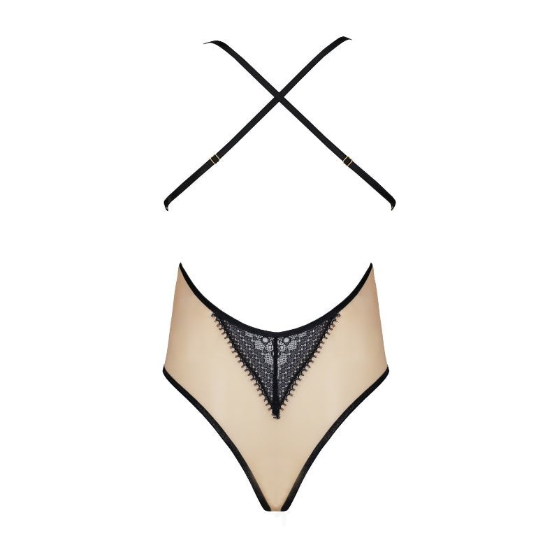 Casmir Denerys Sexy Lingerie Body Beige, acherkant zonder model