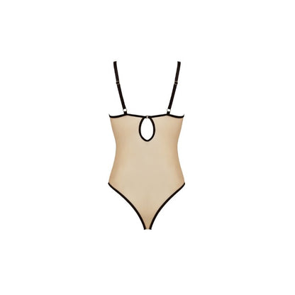 Casmir Sexy Lingerie Daisy Body Beige, achterkant zonder model