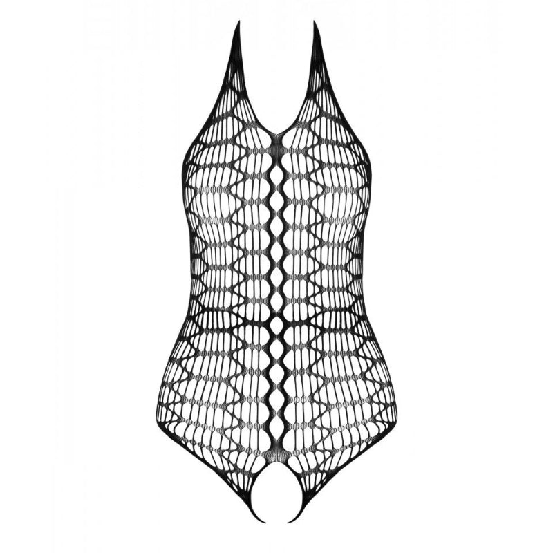 Passion Sexy Lingerie Body Erotic Line Zwart One Size, voorkant zonder model