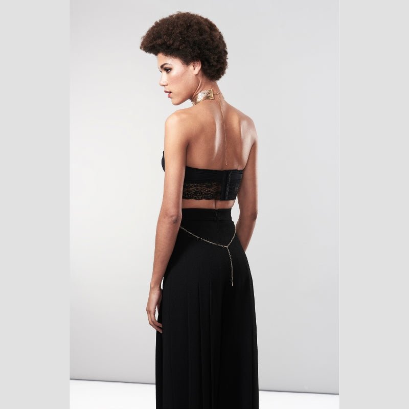 Bijoux Indiscrets Kinky Curve Choker - Verstelbare Metalen HalsbandDames lingerie - AccessoiresBijoux IndiscretsBijoux Indiscrets
