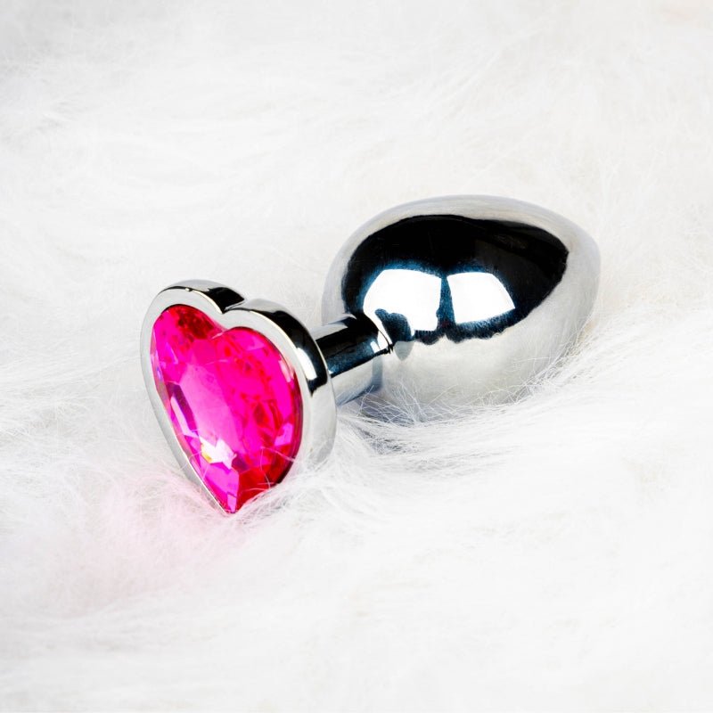 OUCH! Buttplug Hart | Een Juweel | Sensatie en StimulatieDildo - ButtpluggenOuchOuchSmall