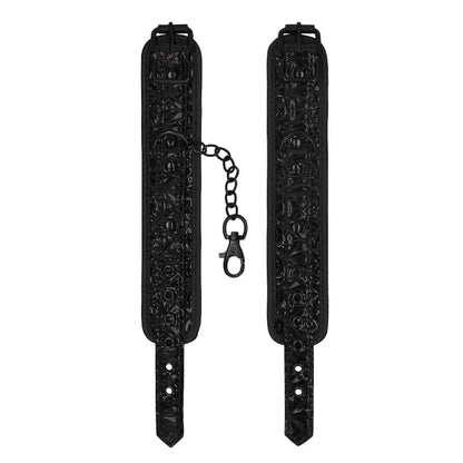 Deluxe Neopreen & Kunstleer Handboeien - Elegant & StevigBdsm - BoeienOuchBDSM