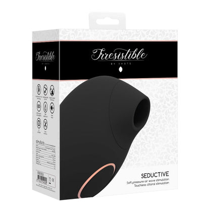 Irresistible Seductive - Air Pulse VibratorVibo's - Vibrator g spotIrresistibleIrresistibleZwart