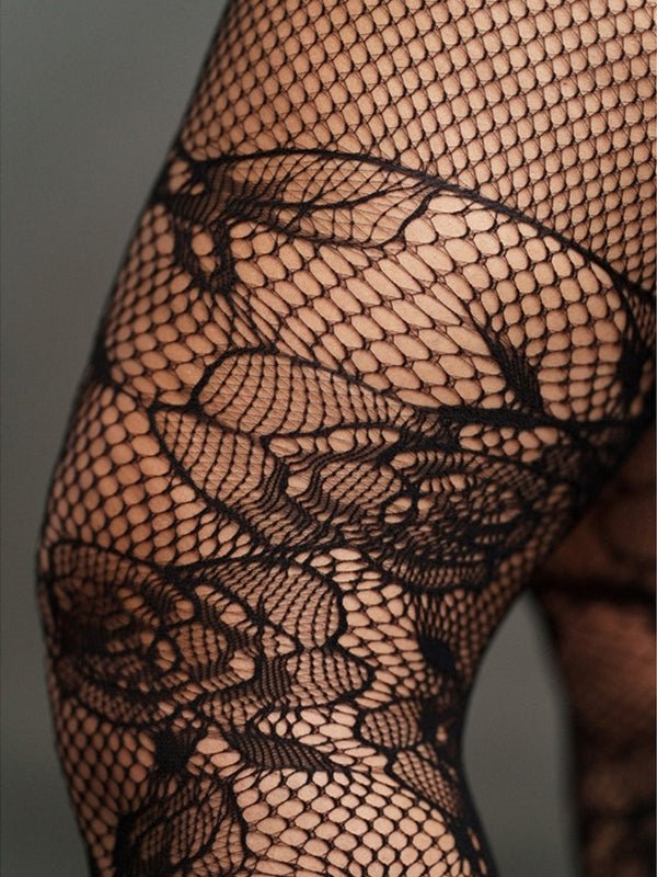 Le Désir Bodystocking met Lange Mouwen Sensueel Zwart - Queen SizeDames lingerie - BodystockingLe DesirBodystocking