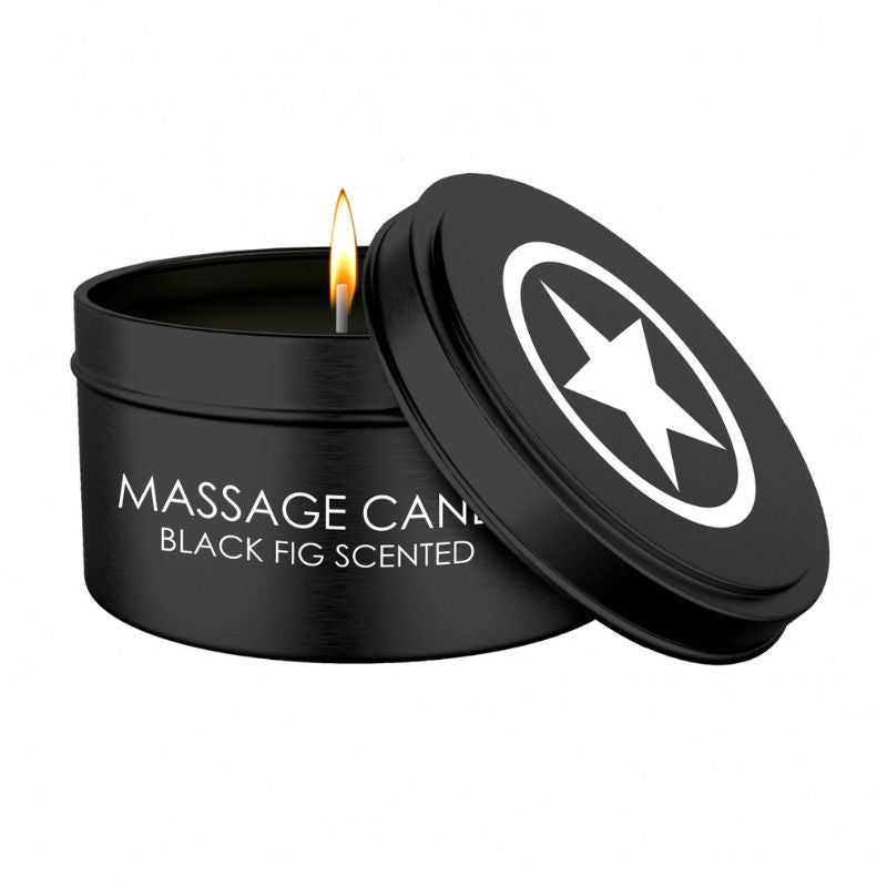 Ouch! Disobedient Massagekaars Zwart - Sensuele Warmte en GeurDrogisterij - VerzorgingOuchGiftbox