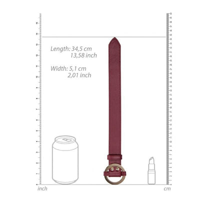 Ouch Halo: Luxe Bondage Manchetten met Gouden AccentenBdsm - BoeienOuchBDSM