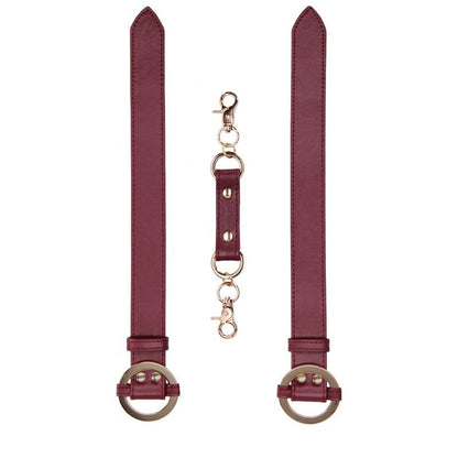 Ouch Halo: Luxe Bondage Manchetten met Gouden AccentenBdsm - BoeienOuchBDSM