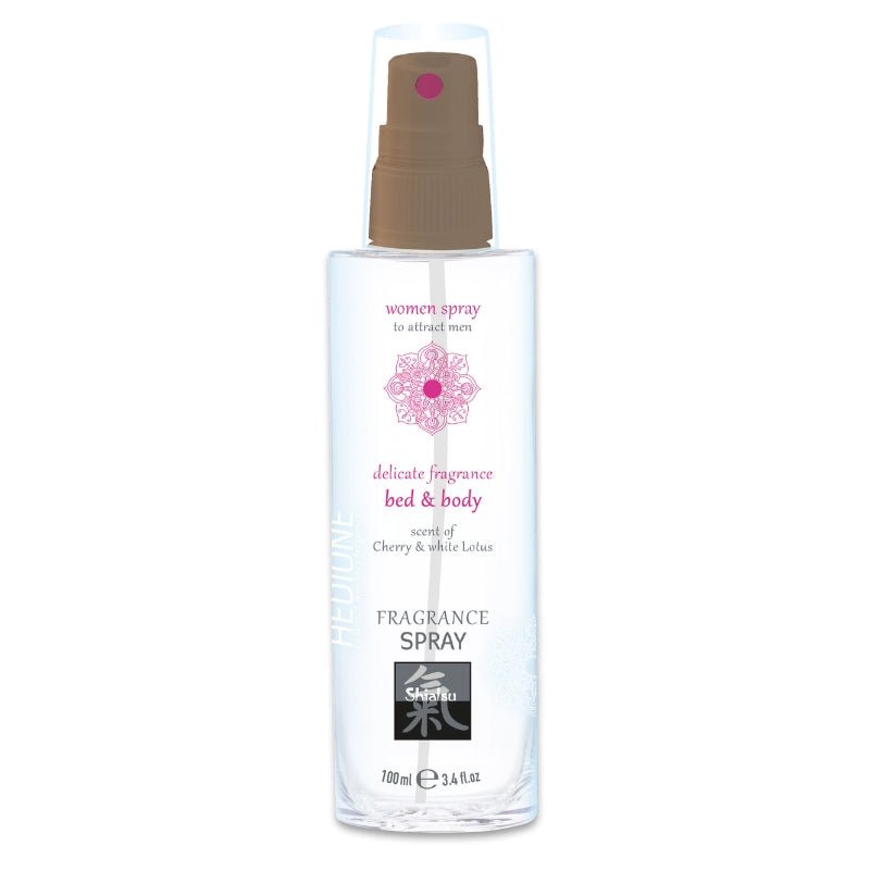 Pheromone Bed & Body Fragrance - Cherry & White LotusDrogisterij - GeurtjesHOTGeurtjesCherry