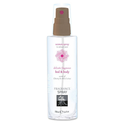 Pheromone Bed & Body Fragrance - Cherry & White LotusDrogisterij - GeurtjesHOTGeurtjesCherry