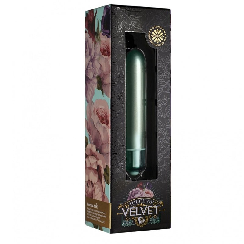 Rocks Off Touch of Velvet - Fluweelzachte BetoveringVibo's - Vibrator miniRocks OffSeksspeeltjesRose Blush