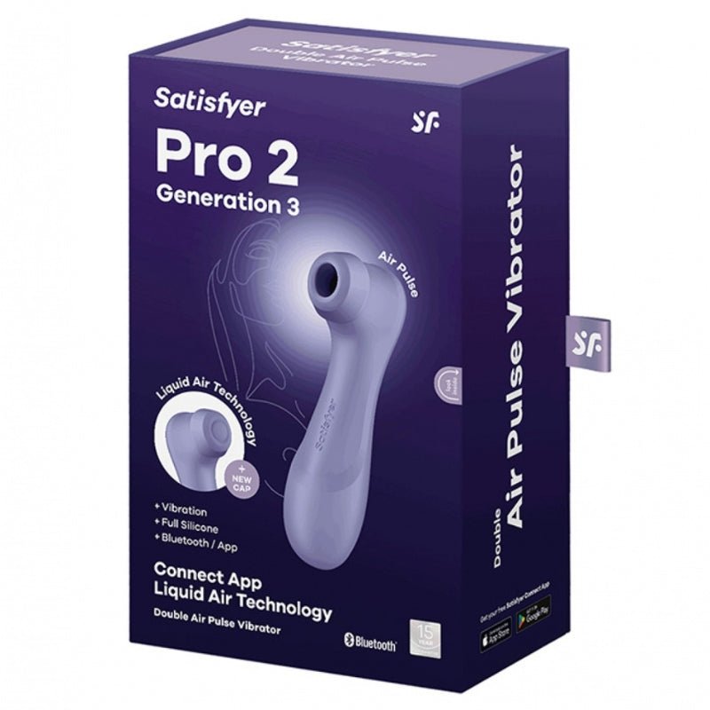 Satisfyer Pro 2 Generation 3 - Vernieuwde Klassieker met Liquid Air TechnologyVibo's - Vibrator miniSatisfyerSatisfyerPaars