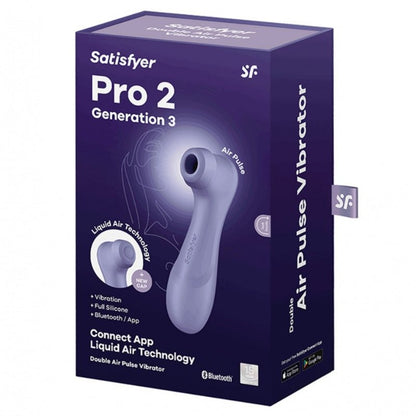 Satisfyer Pro 2 Generation 3 - Vernieuwde Klassieker met Liquid Air TechnologyVibo's - Vibrator miniSatisfyerSatisfyerPaars
