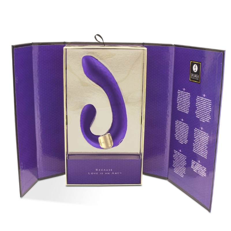 Shunga MIYO Dubbele Stimulator - Plezier voor Clitoris en G-spotVibo's - Vibrator g spotShungaSeksspeeltjesFuchsia