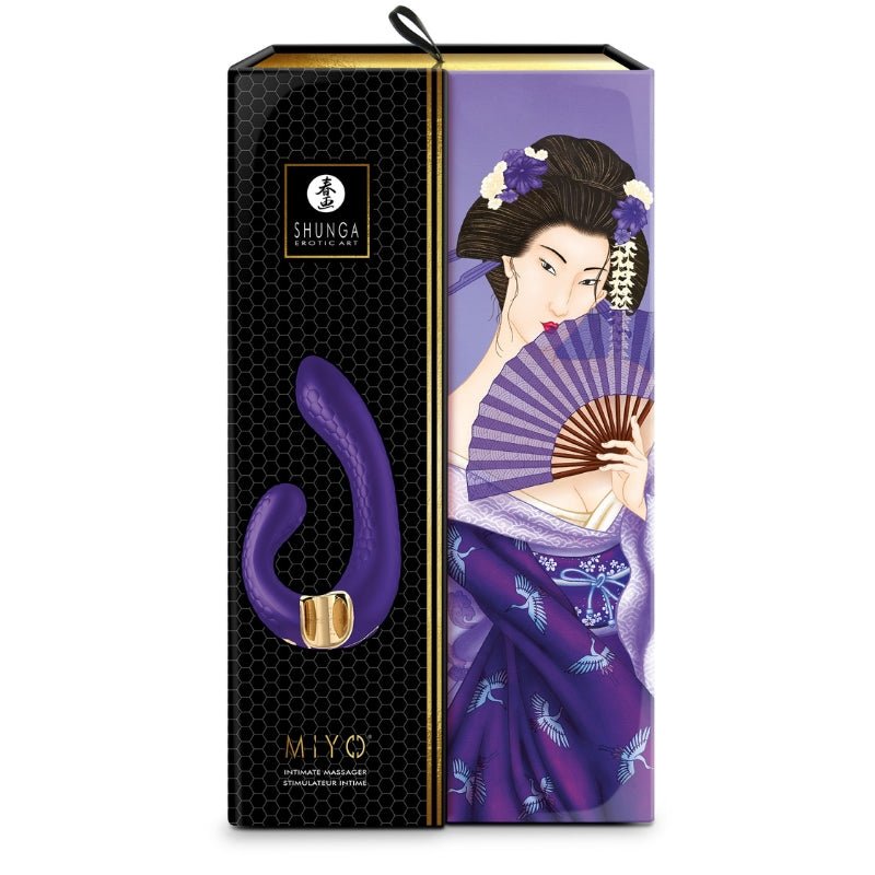 Shunga MIYO Dubbele Stimulator - Plezier voor Clitoris en G-spotVibo's - Vibrator g spotShungaSeksspeeltjesFuchsia