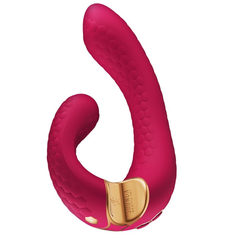 Shunga MIYO Dubbele Stimulator - Plezier voor Clitoris en G-spotVibo's - Vibrator g spotShungaSeksspeeltjesFuchsia