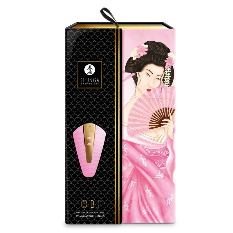 Shunga OBI Clitorale Stimulator - Sleutel tot Hemelse OrgasmesVibo's - Vibrator speciaalShungaSeksspeeltjesRoze