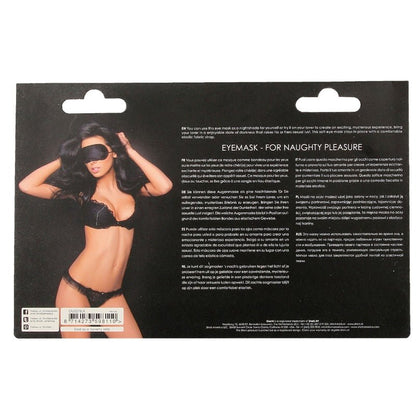 Veelzijdig Zacht Oogmasker - Dubbel Plezier in het DonkerBdsm - Zweepjes en knevelsOuchBDSM