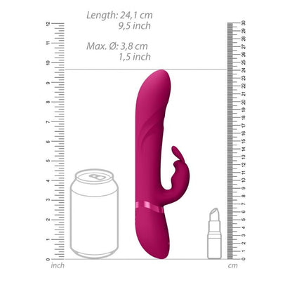 VIVE Vibrator G-Spot Beads Rabbit RozeVibo's - Vibrator g spotViveGiftbox